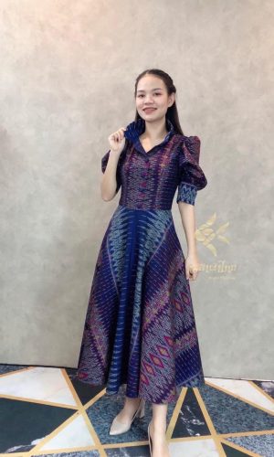ผลงาน-รับตัดผ้าไทย-10